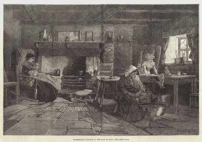 Cottage de pêcheur sur l